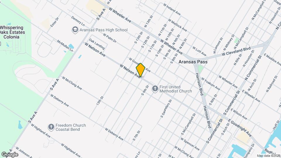 1109 W Nelson Ave Mapa y Detalles de la Ubicación