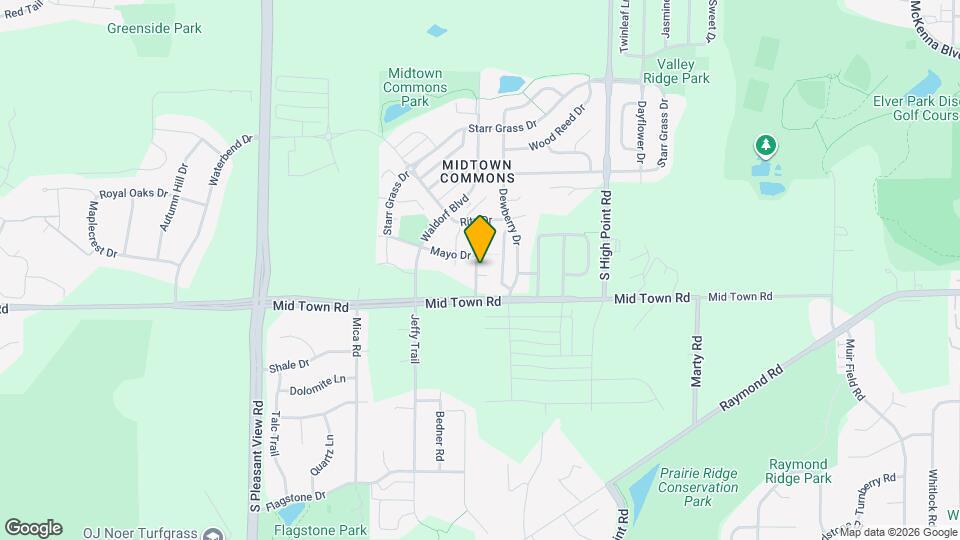 1813 Carns Dr Mapa y Detalles de la Ubicación