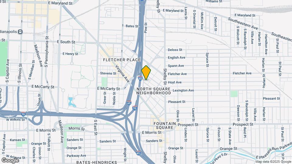 930 Elm St Map and Location Details