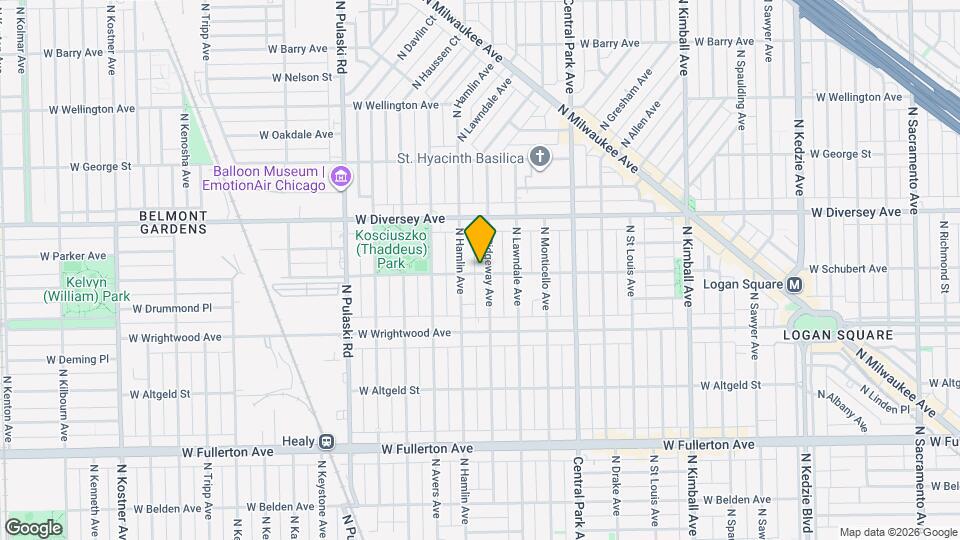 2700 N Ridgeway Ave Map and Location Details