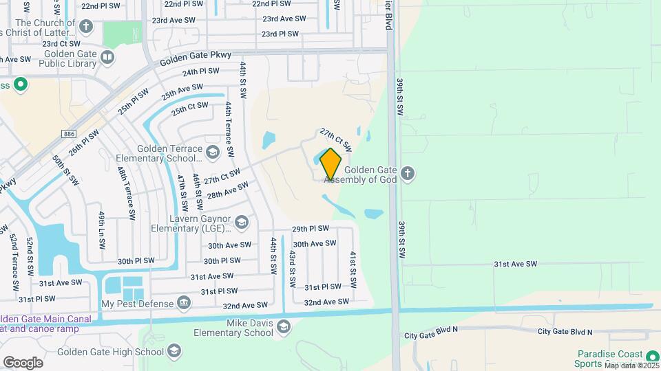 4346 27th Ct SW Map and Location Details