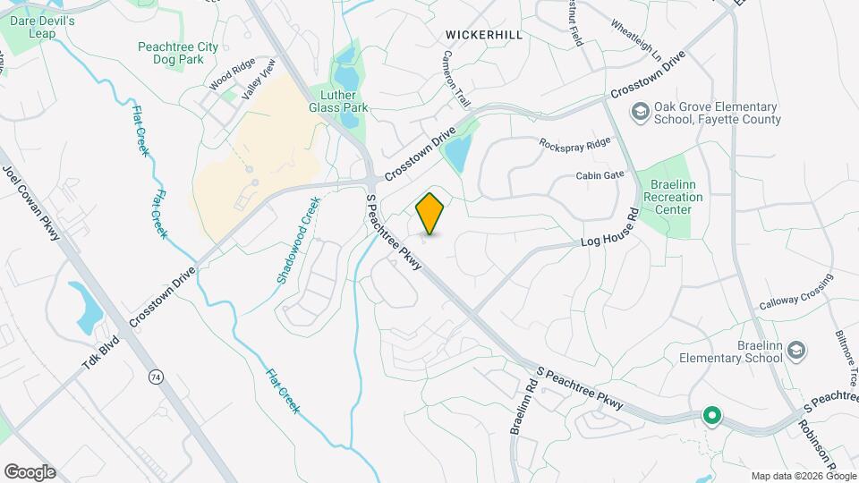 55 Braelinn Creek Ct Mapa y Detalles de la Ubicación