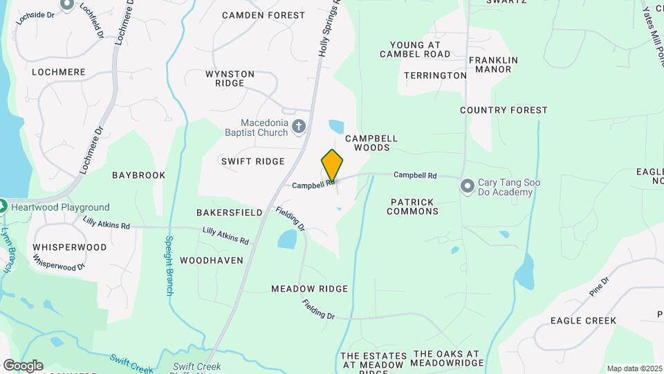 4103 Campbell Rd Map and Location Details
