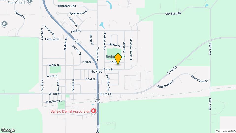 523 E 4th St Map and Location Details