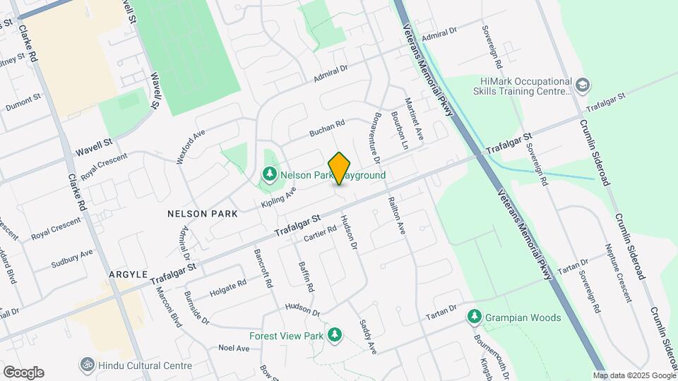 143 Wellesley Crescent Map and Location Details