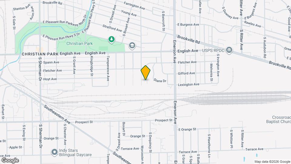 750 S Dequincy St Map and Location Details