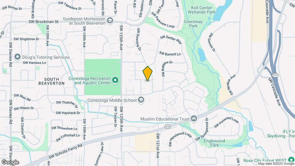 12150 SW Gingham Ln Map and Location Details
