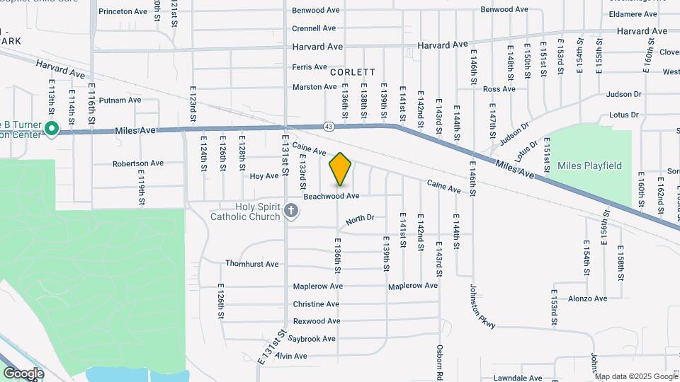 13601 Beachwood Ave Map and Location Details