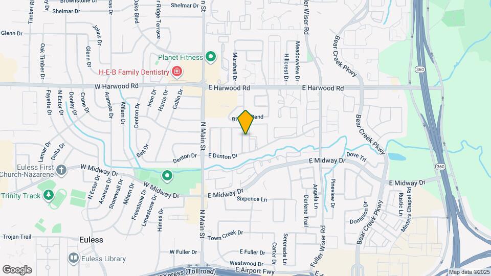 808 Rock Creek Dr Map and Location Details