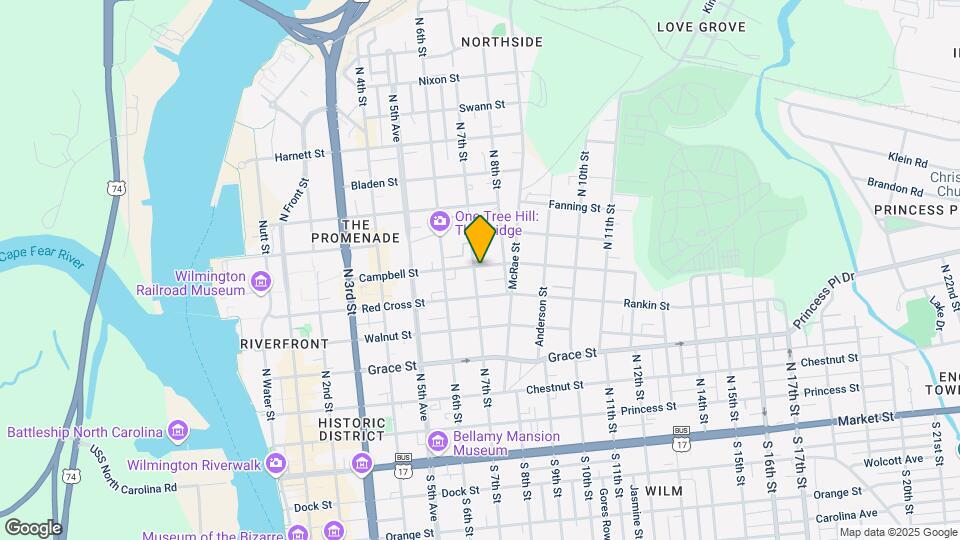 520 N 7th St Map and Location Details