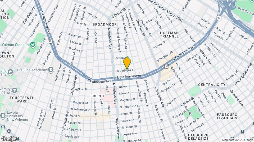 4200 S Derbigny St, Unit 4200 Mapa y Detalles de la Ubicación