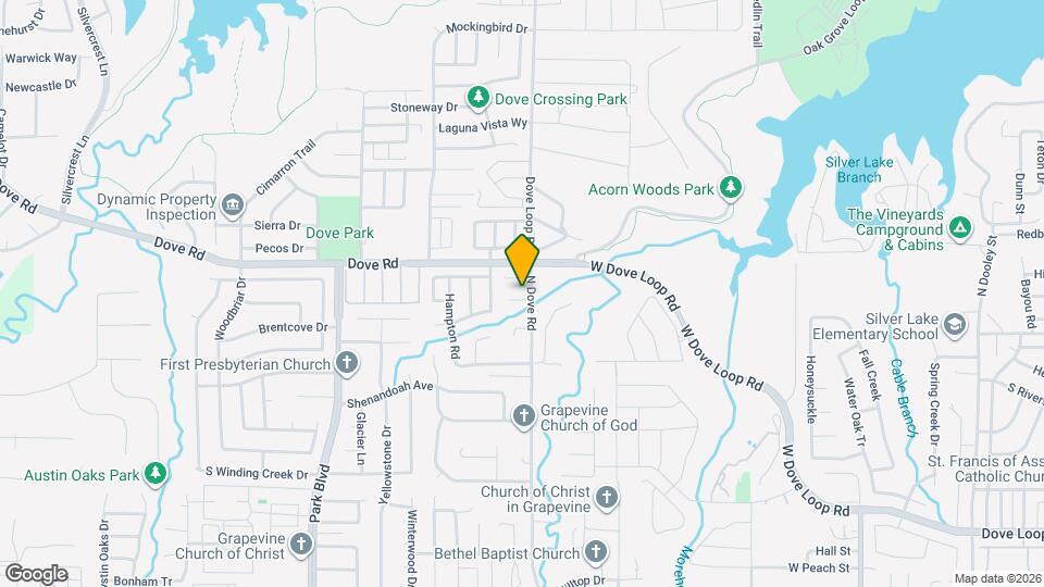 1404 Clearwater Ct Map and Location Details