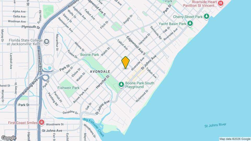 3628 Oak St Map and Location Details