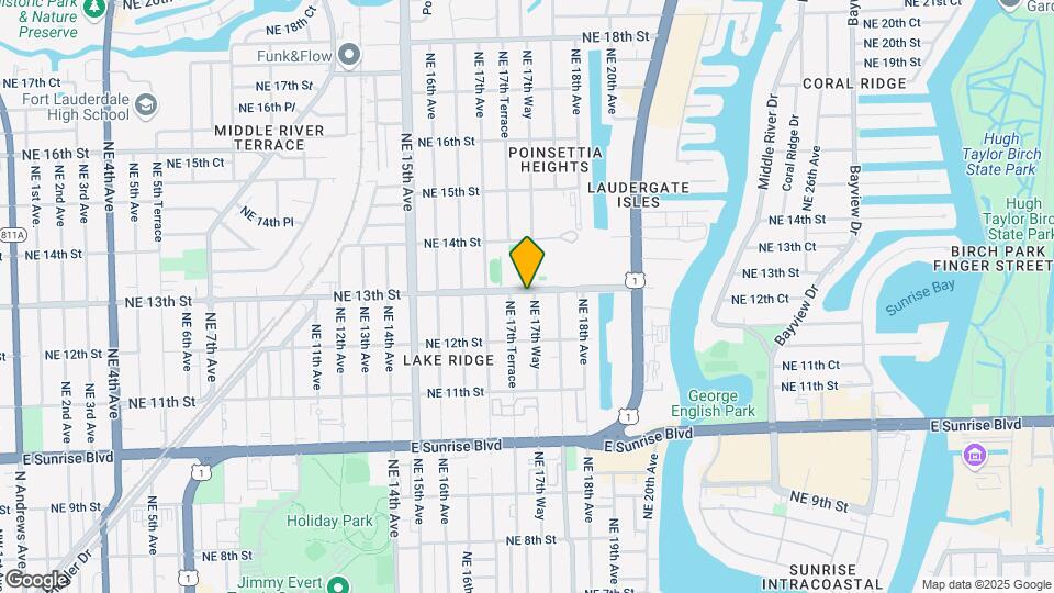 1245 NE 17th Way Map and Location Details