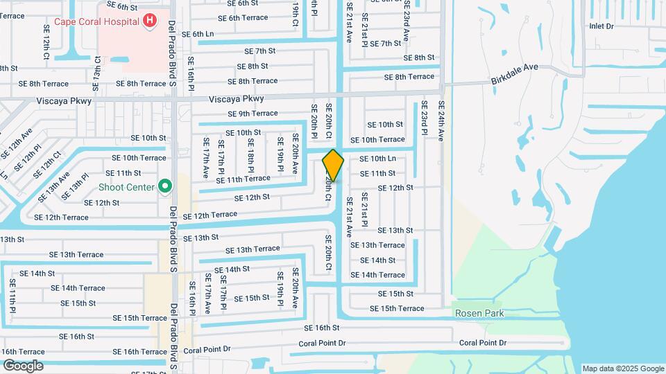 1113 SE 20th Ct Map and Location Details