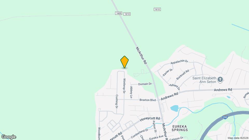 6740 Winthrop Dr Map and Location Details