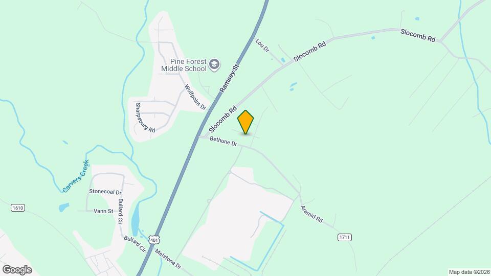 216 Treadway Ct Map and Location Details