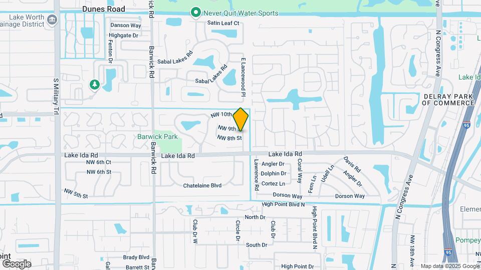 3701 NW 8th St Map and Location Details