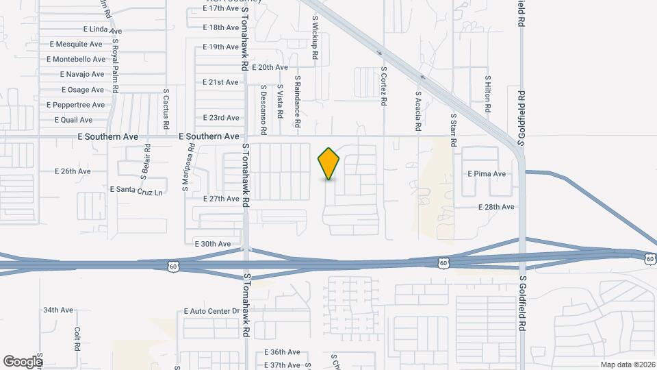 2653 S Powell Rd Mapa y Detalles de la Ubicación