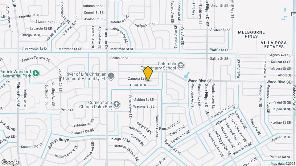 1021 Quail St SE Map and Location Details