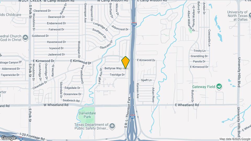 7829 Texridge Dr Map and Location Details