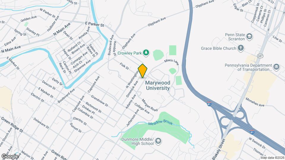 2333 Adams Ave Map and Location Details