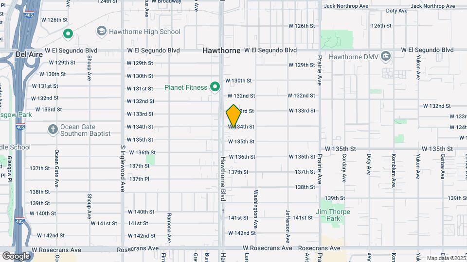 4386 W 134th St Mapa y Detalles de la Ubicación