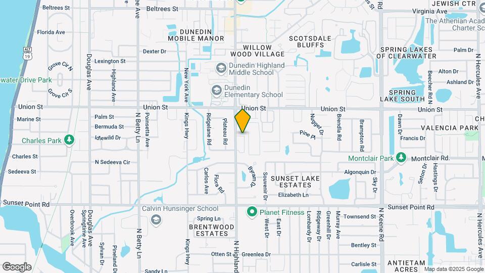 1515 Bowmore Dr Map and Location Details