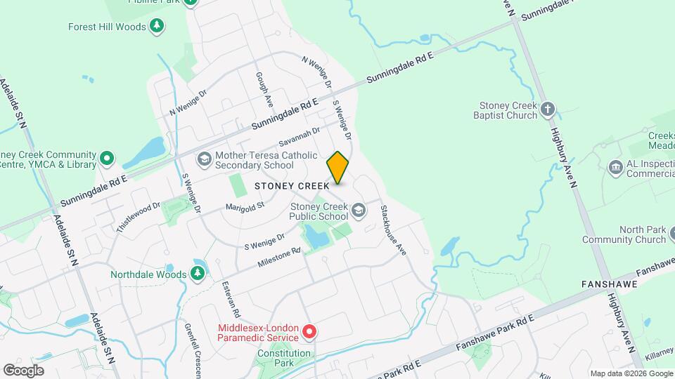 1274 Nicole Ave Map and Location Details