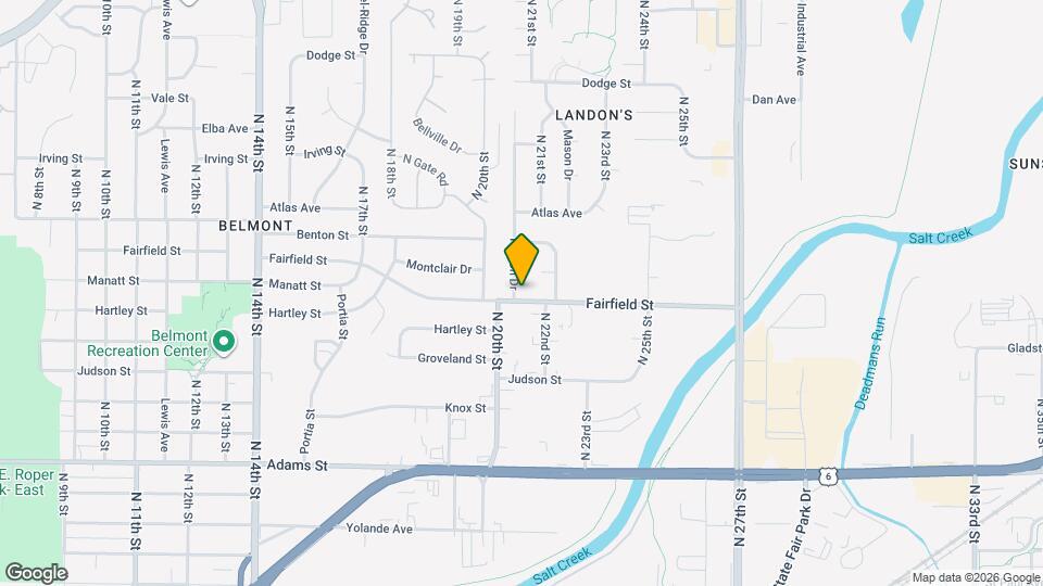 3700 Paxton Dr Map and Location Details