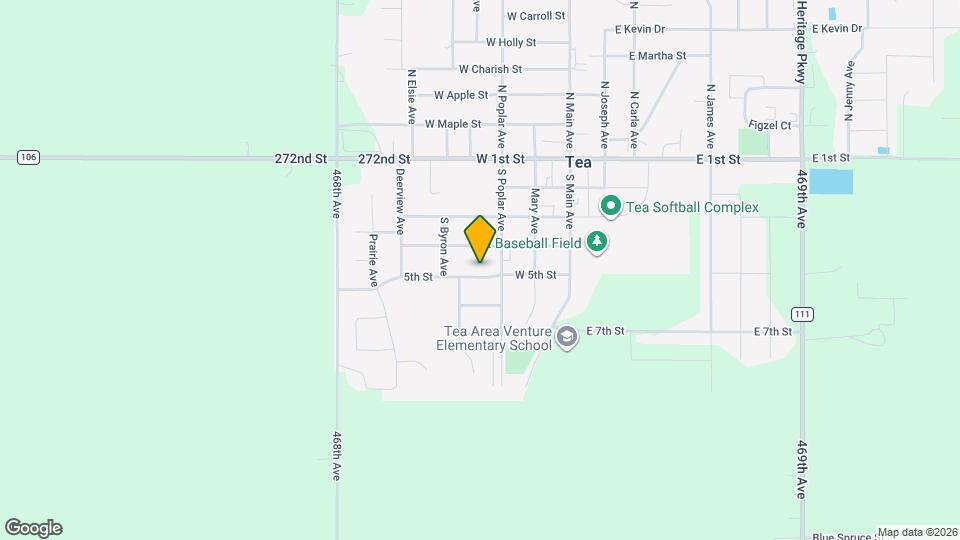 320 W 5th St Mapa y Detalles de la Ubicación