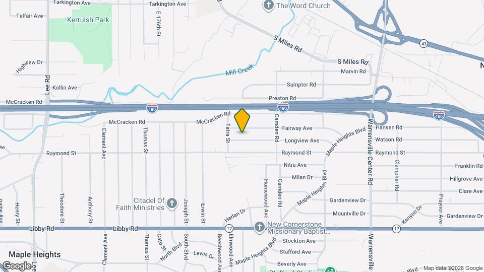 18811 Longview Ave Map and Location Details