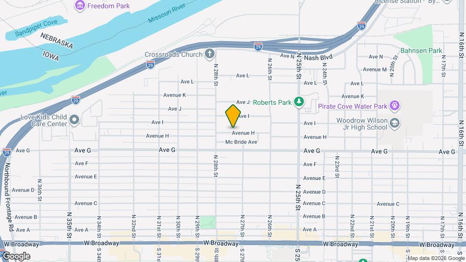 2716 Avenue H Mapa y Detalles de la Ubicación
