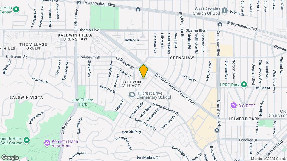 3862 Potomac Ave Map and Location Details