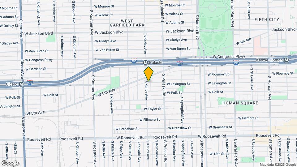 721 S Karlov Ave Mapa y Detalles de la Ubicación