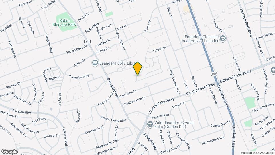 1332 Eagle Ridge Trail Mapa y Detalles de la Ubicación