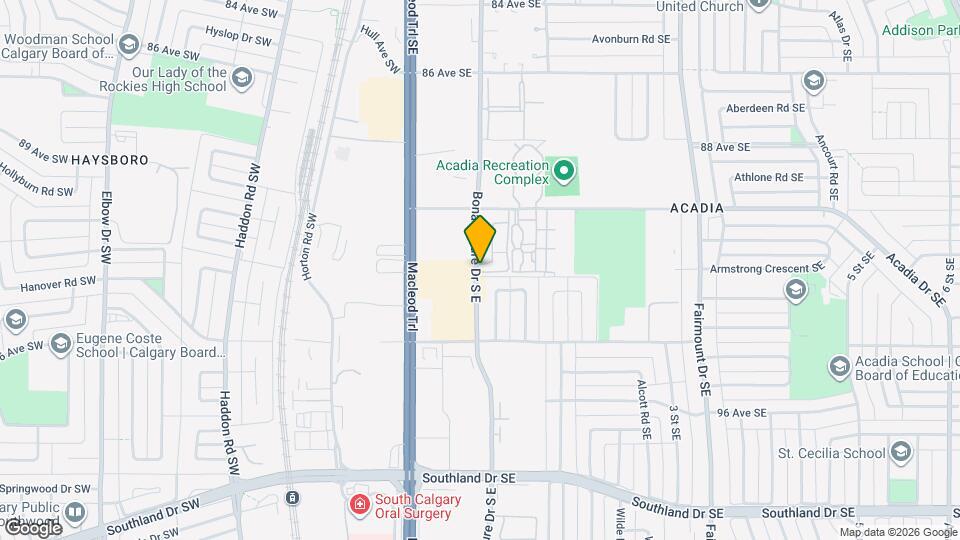 9100 Bonaventure Dr S E Map and Location Details