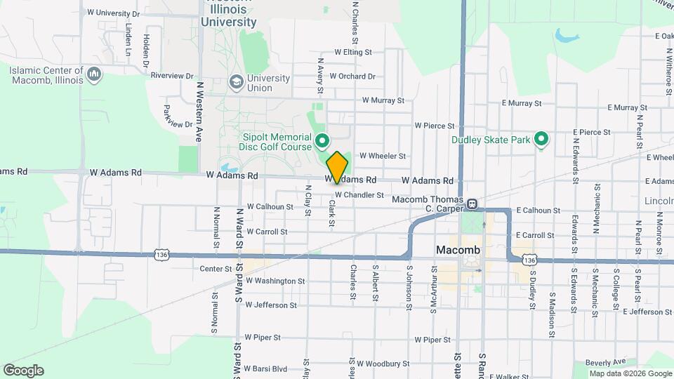 526 W Chandler St Map and Location Details