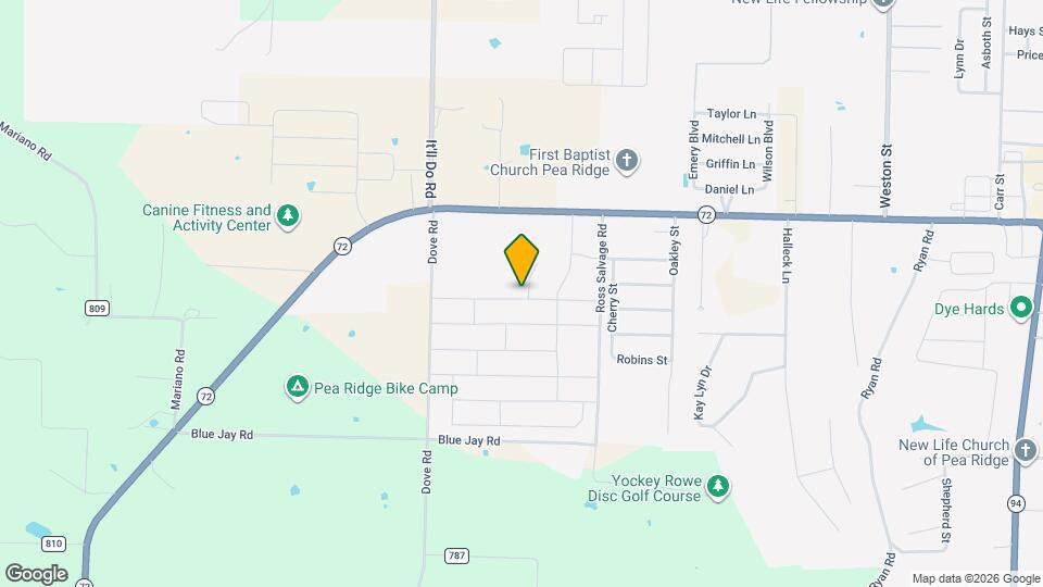 213 Adams St Map and Location Details