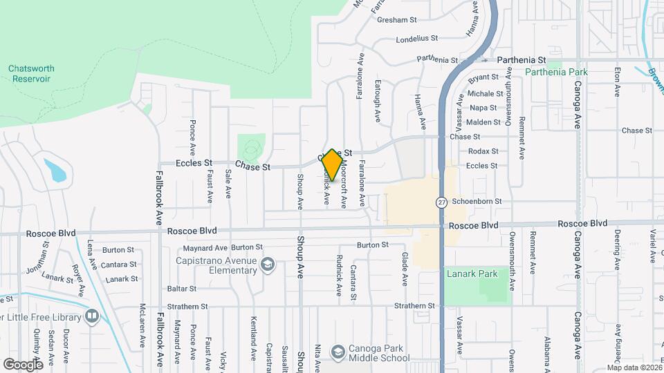 8360 Rudnick Ave Mapa y Detalles de la Ubicación