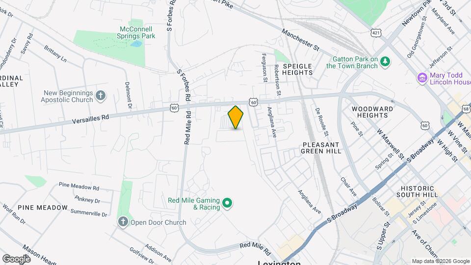1216 Hammond Ave Map and Location Details