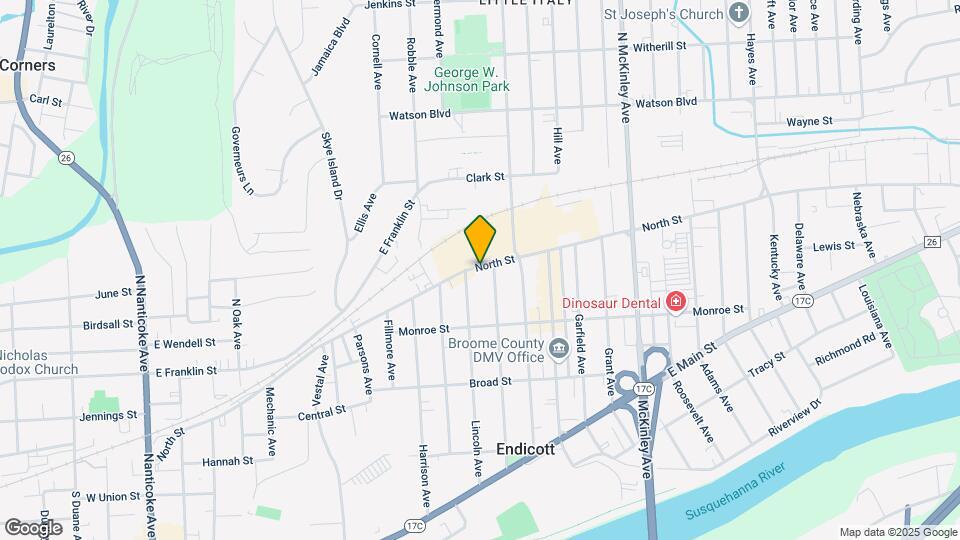 1004 North St Map and Location Details