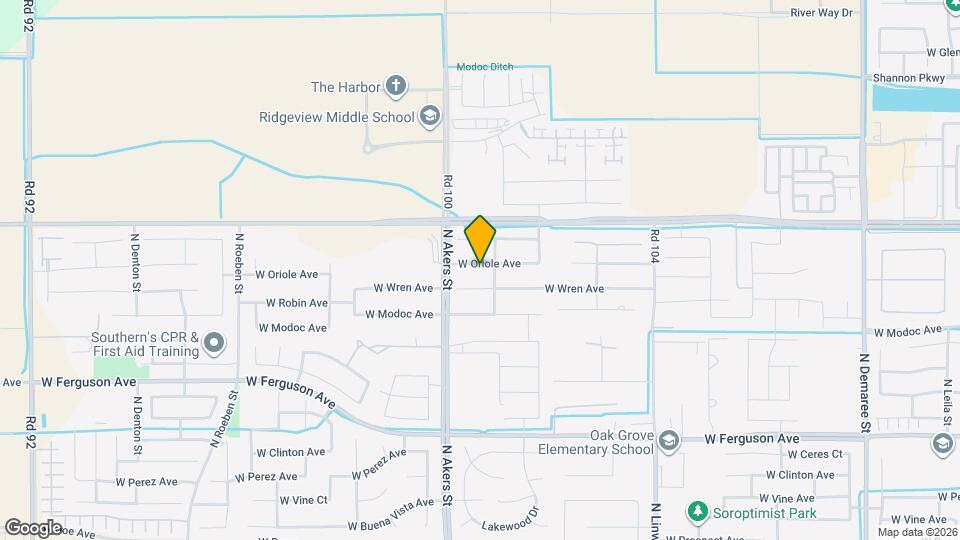 5125 W Oriole Ave Map and Location Details