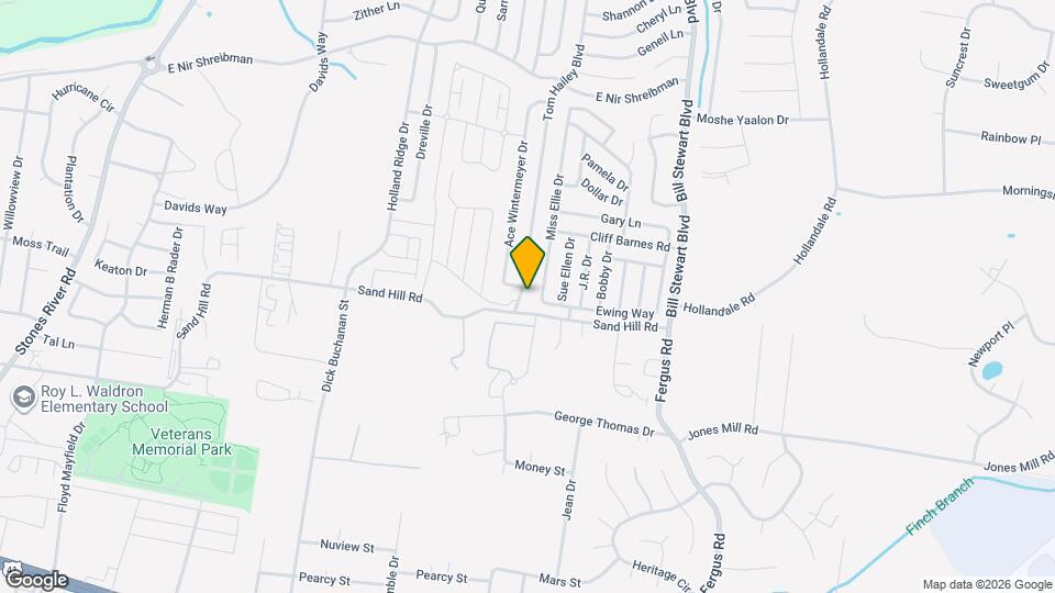 1057 Tom Hailey Blvd Mapa y Detalles de la Ubicación