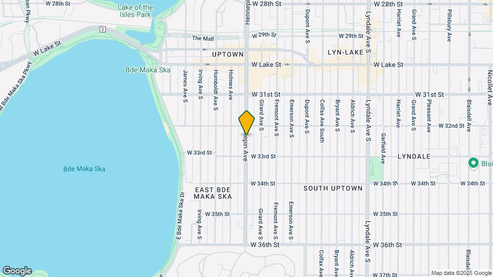 3237 Hennepin Ave Map and Location Details