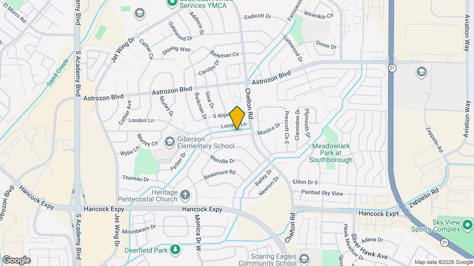 4540 Monica Dr Map and Location Details