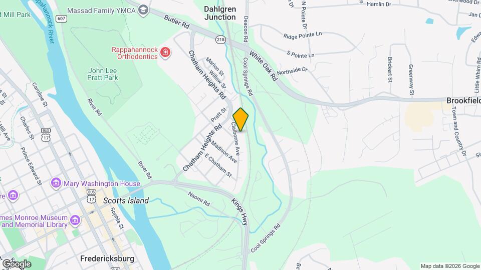 500 Claiborne Ave Map and Location Details