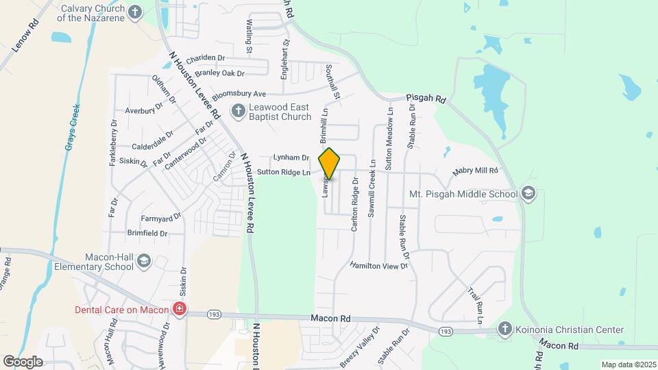 1518 Lawson Dr Map and Location Details