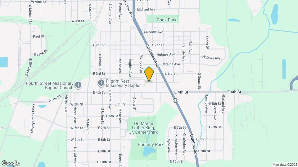 608 Hope St Map and Location Details