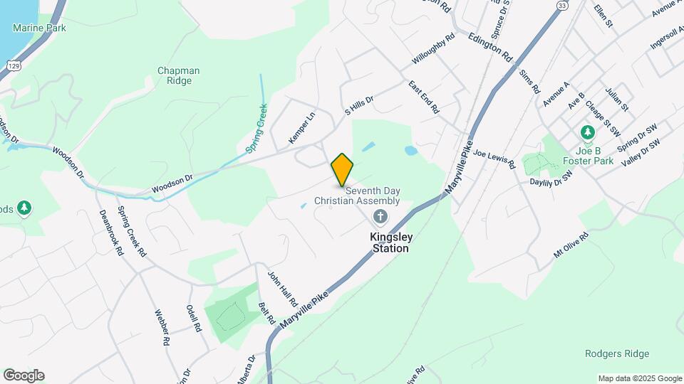 1801 Woodson Dr Map and Location Details